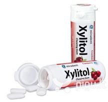 Kramtomoji guma Miradent Xylitol, spanguolių skonio