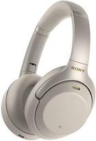 wh 1000xm3 sony headphones - Sony WH-1000XM3 Silver (Sidabrinės) - 1 nuotrauka
