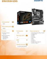 b760 - Gigabyte B760 DS3H GEN5 ATX - 2 nuotrauka