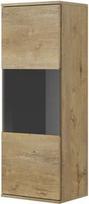 Halmar Nest W-2 Display Cabinet Oak/Black