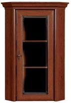 Black Red White Glass Door Cabinet Kent 58x114x58cm Chestnut