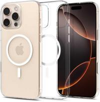 Spigen Thin Fit MagSafe Case for Apple iPhone 16 Pro - Skaidrus ir Baltas (Transparent White)