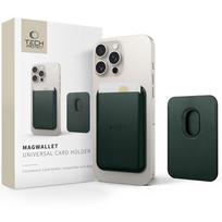 Tech-Protect MagWallet Magsafe Dėklas su Universaliu Magnetiniu Kortelių Laikikliu - Žalias (Green)