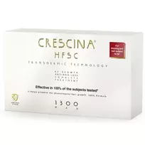 Labo Crescina Transdermic HFSC 1300 ampulės skatinančios plaukų augimą 10 +10 vnt  3,5 ml
