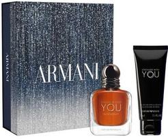 Giorgio Armani Stronger With You Intensely dovanų rinkinys 50 ml EDP + 75 ml dušo želė
