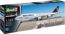 boeing 747 - Revell Boeing 747-400 Iron Maiden Ed Force One 1/144 03780 - 1 nuotrauka