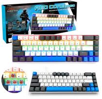 Media-Tech Red Core MX60 MT1259, Balta-Mėlyna (White-Blue)