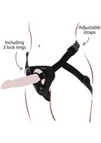 GET REAL Strap-On Harness Juodas (Black)