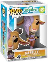 FUNKO POP! Vinilinė figūrėlė: Disney - Zootopia 2 - Gazelle (Ruda/Violetinė)
