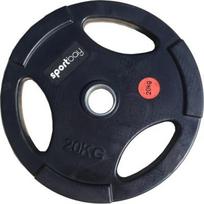 Olimpiniai gumuoti svarmenys Sportbay (1.25-25kg), 20kg