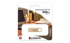 usb drives 64gb - Kingston 256GB 220MB/s Metal USB 3.2 Gen 1 DataTraveler SE9 G3 | DTSE9G3/256GB - 6 nuotrauka