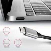 sd card usb c reader - Axagon Multi port USB 3.2 Gen 1 hub. HDMI, card reader and three USB-A outputs. Cable USB-C 20 cm. | HMC-HCR3A - 3 nuotrauka