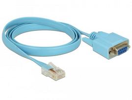 Delock 63341 RS-232 DB9 Adapteris į RJ45 1.0m Mėlynas (Blue)