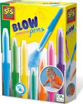 airbrush pen - SES Creative Blow Pens rašikliai, 7 vnt (S00275) - 2 nuotrauka