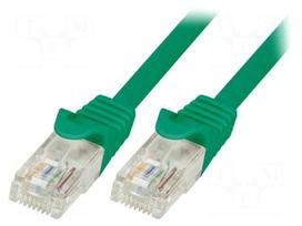 LogiLink CAT 6 U/UTP Cable Green 10m