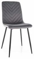 valgomojo kedes beige - Valgomojo kėdė Signal Meble Daren Velvet DARENVCCBE, smėlinė (Beige) - 1 nuotrauka