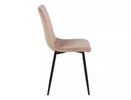 valgomojo kedes beige - Valgomojo kėdė Signal Meble Daren Velvet DARENVCCBE, smėlinė (Beige) - 2 nuotrauka