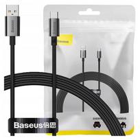 usb 100w laidas - Baseus Superior Series USB-A to USB-C 100W 2m laidas - Juodas (Black) - 1 nuotrauka
