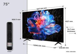 tcl 4k google tv - TCL 75P6K - 12 nuotrauka