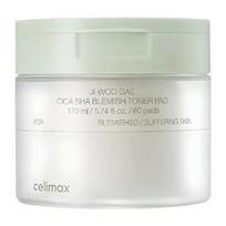 Celimax Ji Woo Gae Cica BHA Blemish Toner Pad 60 vnt