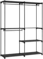 metalines spintos - Songmics Surenkama metalinė drabužių kabykla, 182 x 137 x 43 cm - 1 nuotrauka