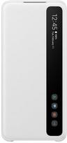 telefonas samsung s20 galaxy - Samsung Clear View Case For Samsung Galaxy S20 White - 1 nuotrauka