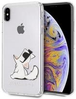 Karl Lagerfeld Choupette Fun Back Case For Apple iPhone XS Max Transparent