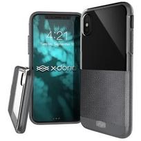 doro telefonas - X-Doria Dash Back Case For Apple iPhone X/XS Grey - 1 nuotrauka