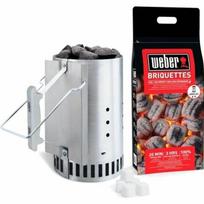 WEBER 3-in-1 užkūrimo rinkinys (Rapid Fire Chimney Starter Set)