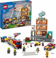 lego city gaisrine - LEGO City Fire Ugniagesių brigada 60321 - 2 nuotrauka