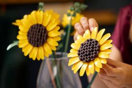lego botanical - LEGO BOTANICALS Sunflower Bouquet 11502 - 8 nuotrauka