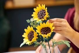lego botanical - LEGO BOTANICALS Sunflower Bouquet 11502 - 10 nuotrauka