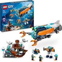 zaislai dronas - LEGO City Tyrinėtojų giliavandenis povandeninis laivas 60379 - 2 nuotrauka