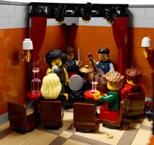 lego muzikos - LEGO Icons Džiazo klubas 10312 - 6 nuotrauka