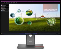 lenovo thinkvision - Lenovo ThinkVision | P27Q-40 | 27 " | IPS | 16:9 | 120 Hz | 4 ms | 350 cd/m² | HDMI ports quantity 1 | Eclipse black | Warranty 36 month(s) | 64A7GAT6EU - 1 nuotrauka