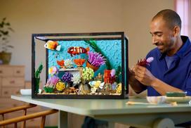 lego icons - LEGO ICONS Tropical Aquarium 10366 - 2 nuotrauka