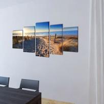 Fotopaveikslas "paplūdimys" ant drobės 100 x 50 cm