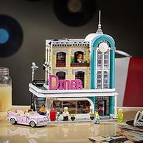 lego modeliai - LEGO Creator Expert Downtown Diner 10260 - 3 nuotrauka