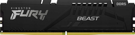 kingston fury beast - Atmintis Kingston Fury Beast, DDR5, 16 GB, 6400 MHz, Juodas (Black) - 1 nuotrauka
