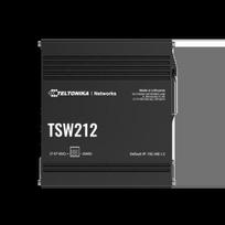 switch 8 port gigabit - Teltonika Switch, 8 ports | TSW212 | L2 managed | Wall-mountable | SFP ports quantity 2 | TSW212000000 - 1 nuotrauka