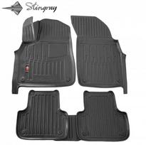 Stingray Guminiai kilimėliai AUDI Q7 4M nuo 2015m. / juodi (black)