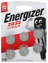 cr2032 elementai - Energizer CR2032 Lithium Disposable Speciality Battery 6 pieces - 2 nuotrauka