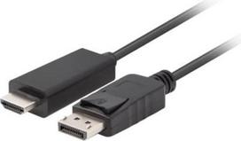 hdmi to displayport kabelis - LANBERG Cable DP M v1.1->HDMI M 1.8m - 1 nuotrauka