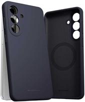 Dėklas Mercury Pure Magsafe Silicon Case Samsung S947 S26 Plus tamsiai mėlynas