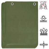 brezentas tentas - Tentas Springos GA2131, žalias, 5 m x 4 m - 2 nuotrauka