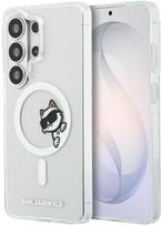 s26 ultra deklas - Karl Lagerfeld IML Choupette Peekaboo Logo Magnetic dėklas skirtas Apple iPhone Samsung Galaxy S26 Ultra skaidrus - 1 nuotrauka