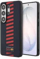 Red Bull Raudona Bull Raudona Bull PU Leather Meshed Powerbar Magnetic dėklas skirtas Samsung Galaxy S26 Ultra mėlynos spalvos
