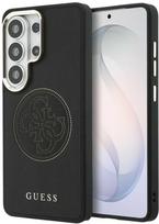 Guess PU Perforated 4G Logo Magnetic dėklas skirtas Samsung Galaxy S26 Ultra juodos spalvos