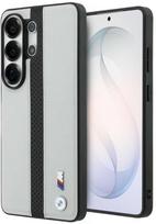 s26 ultra deklas - BMW perforuotas dryžuotas „MagSafe“ dėklas, skirtas „Samsung Galaxy S26 Ultra“, pilkas - 1 nuotrauka