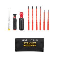atsuktuvas 1000v - Stanley ST AUKTUČIAI 10 vnt. VDE (2PH+2PZ+2PŁ+TESTERIS) - 3 nuotrauka
